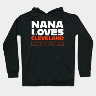 Nana Loves the Cleveland Browns! Hoodie